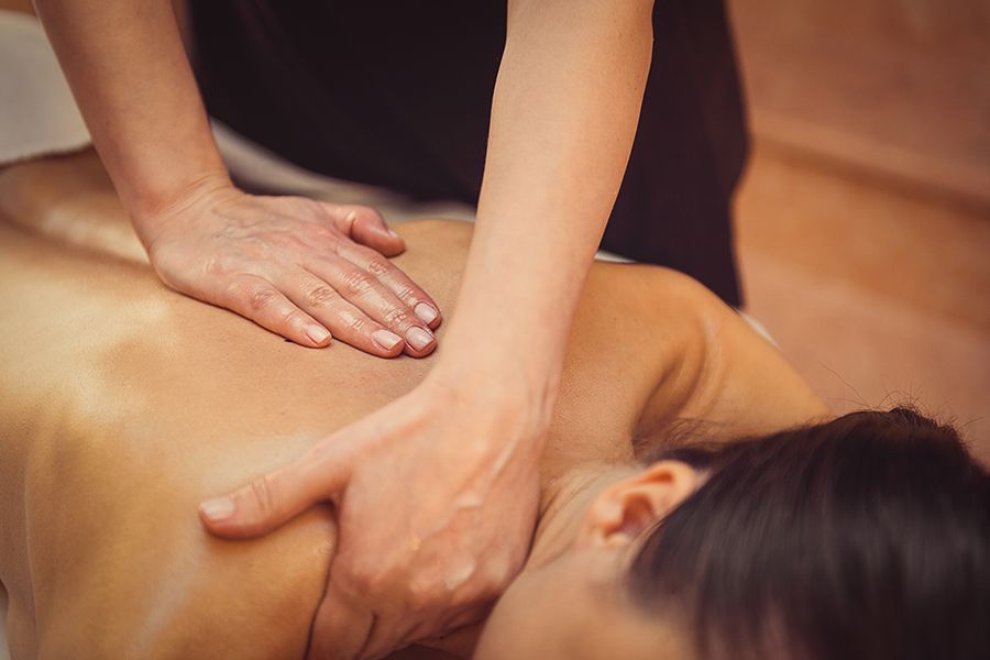 Massage du dos, Vevey