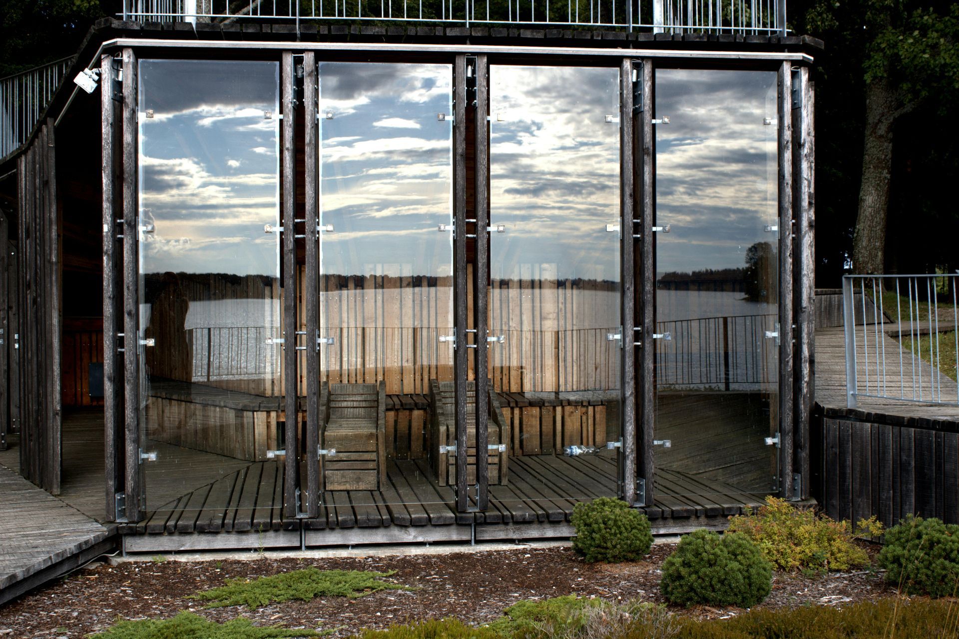 واجهات زجاج