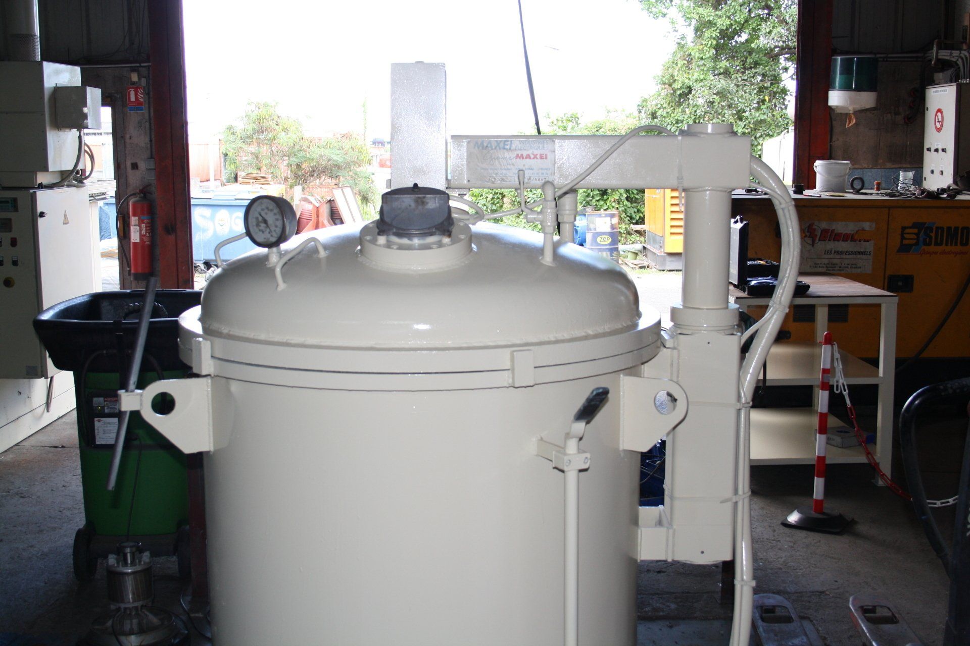 Stand d'imprégnation sous vide