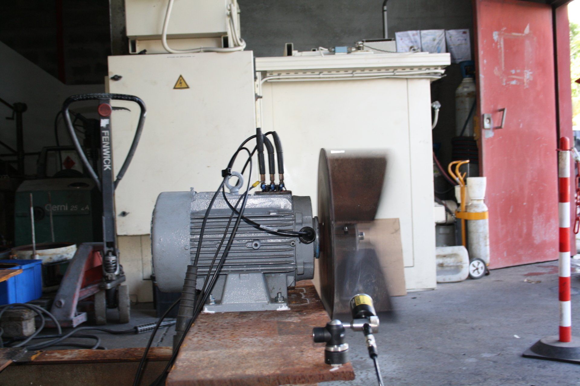 Équilibrage turbine aspiration