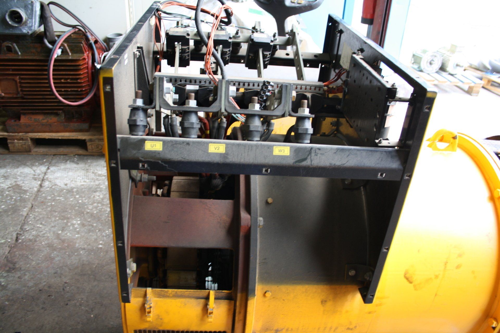 Intervention sur alternateur 1300 KVA