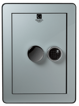 Coffre-fort blanc personnalisable