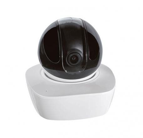 Caméra intérieure discrète blanche et noire