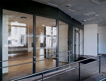 Garde-corps posé par Fleck Sécurité