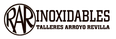 Un logotipo en blanco y negro para Talleres Arroyo Revilla