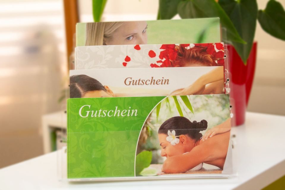 Gutschein Massage