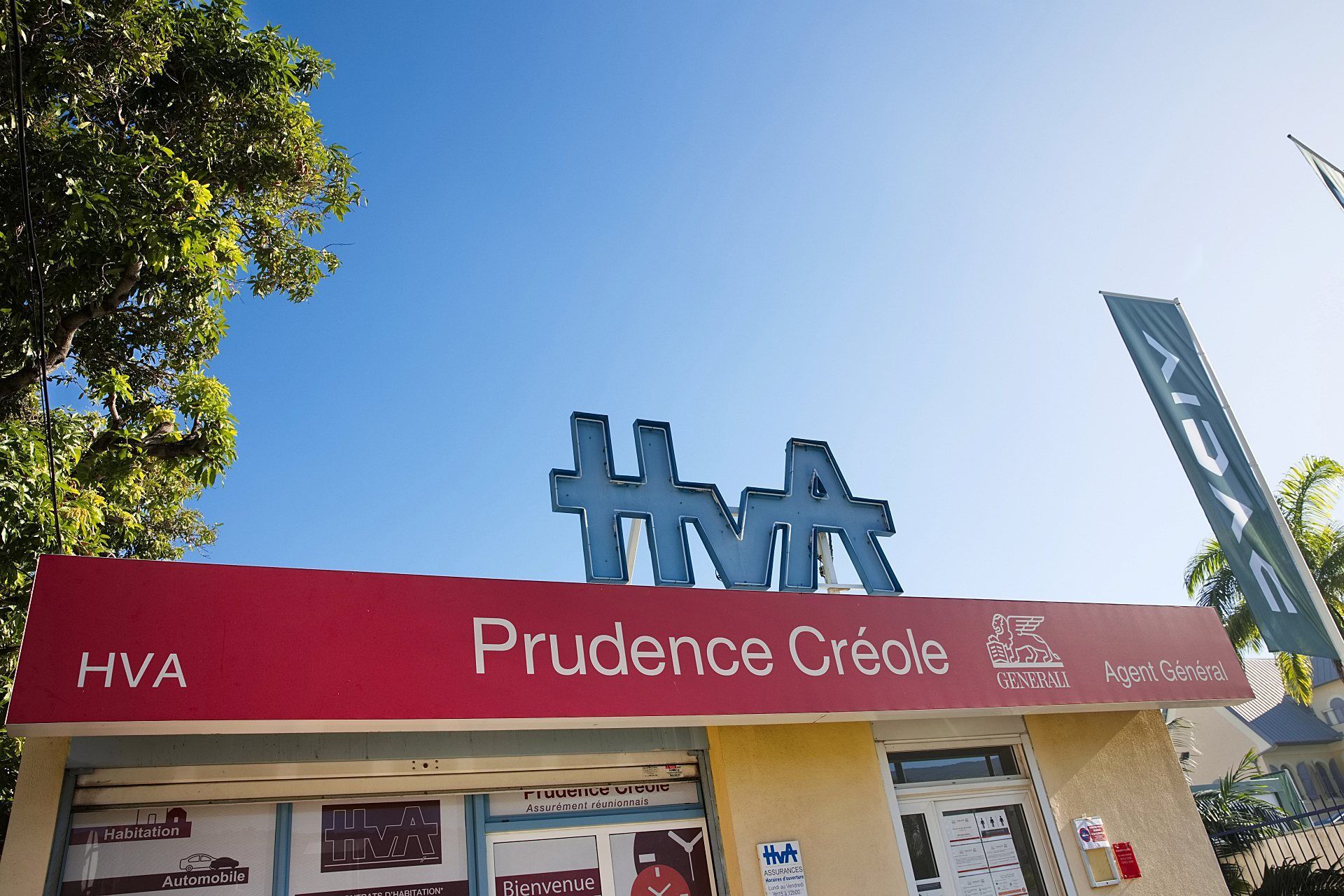 Enseigne de l'agence