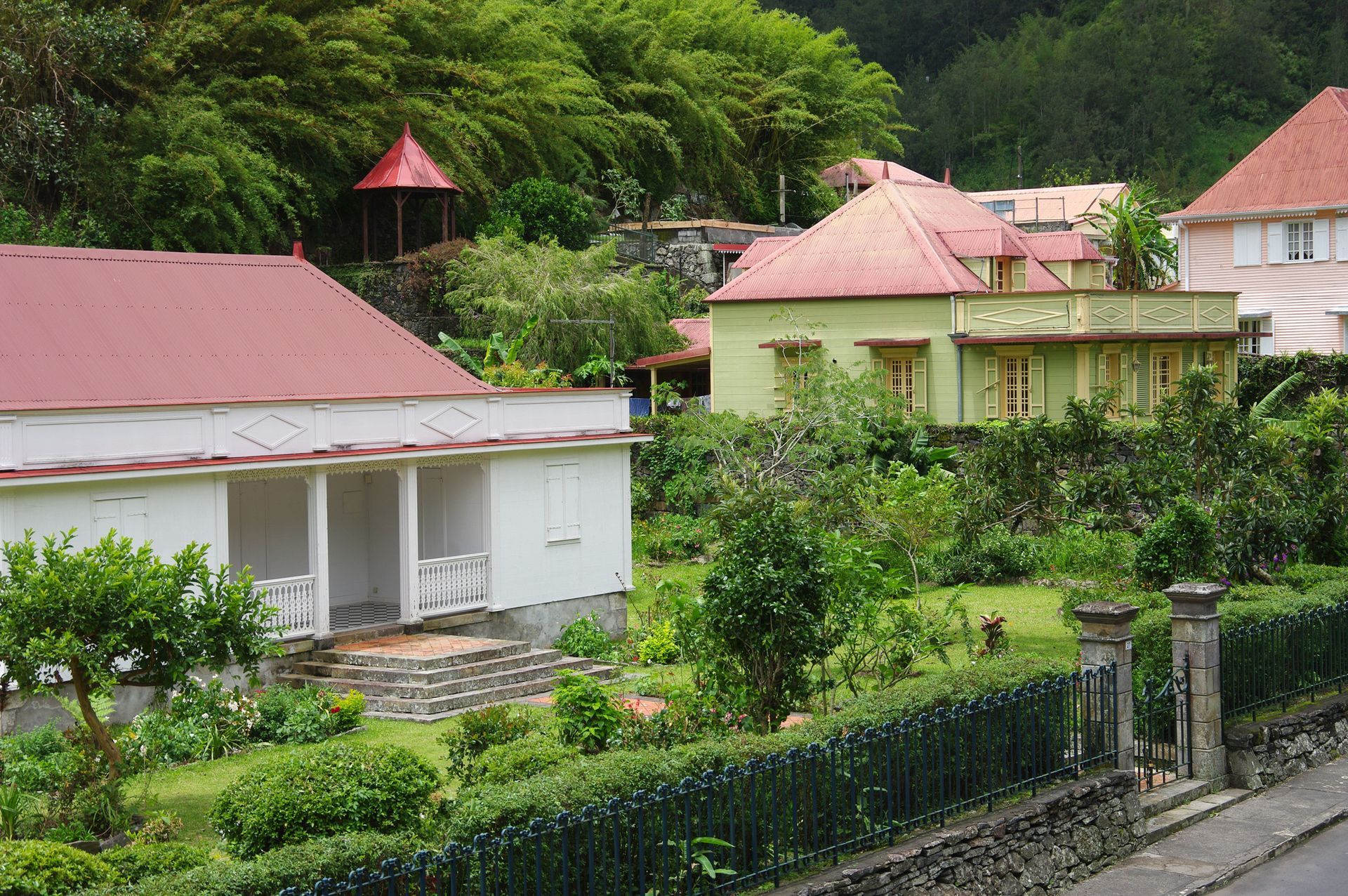 Maisons sur l'Île de la Réunion