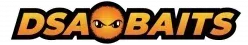Se muestra un logotipo de DSA Baits sobre un fondo blanco.