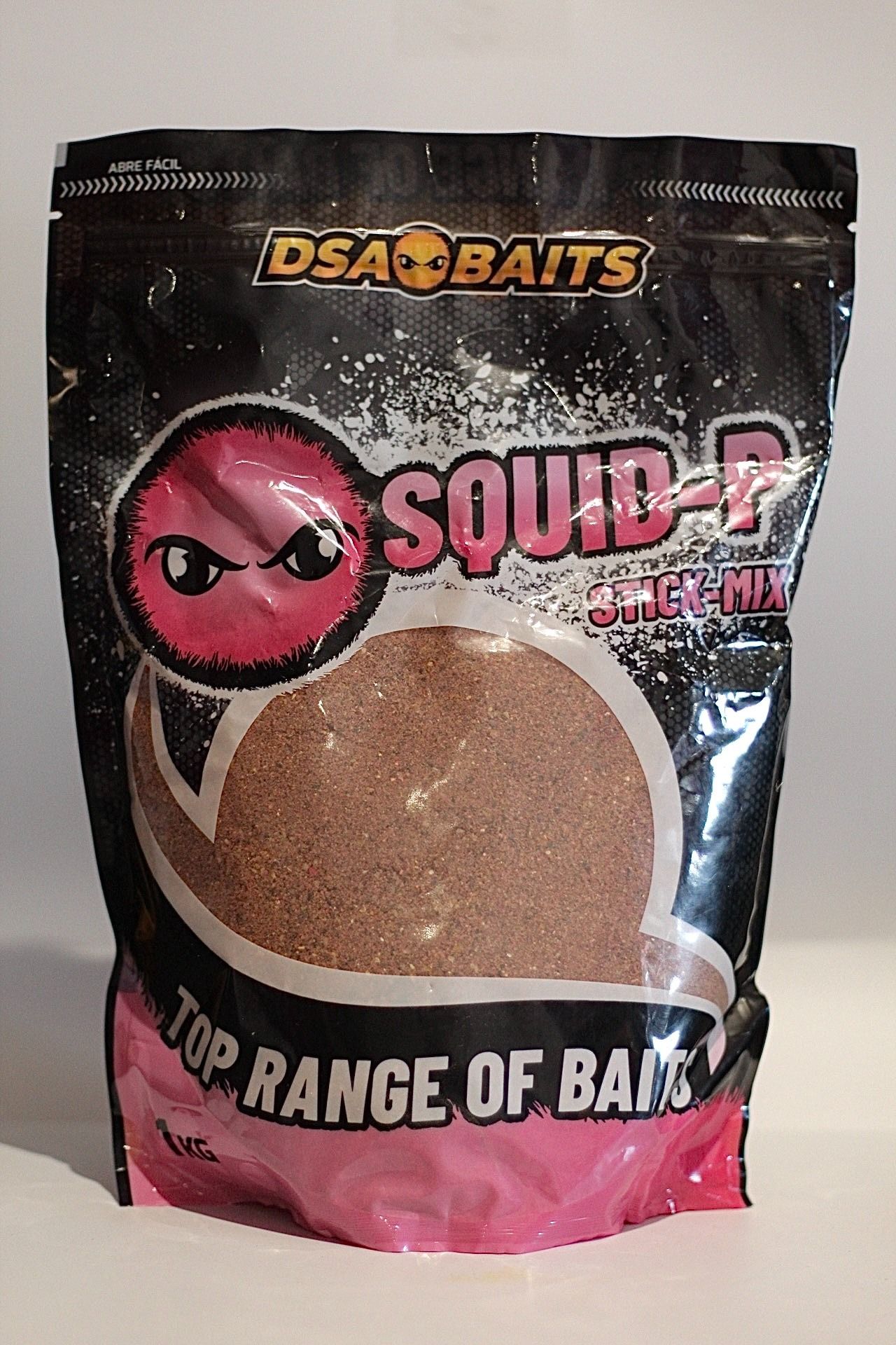 Una bolsa de cebos DSA para calamares, cebo de alta gama.