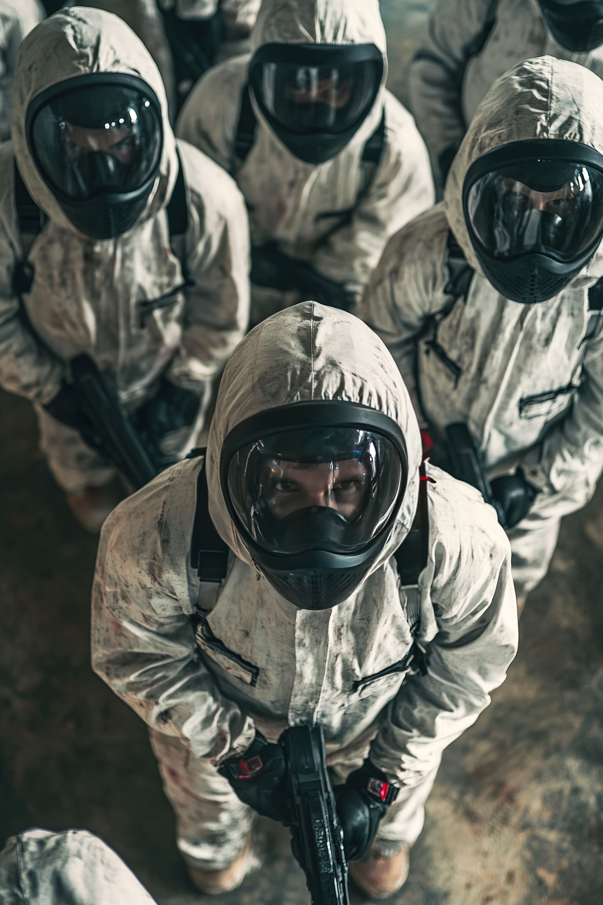 Un paintball à thème spatial