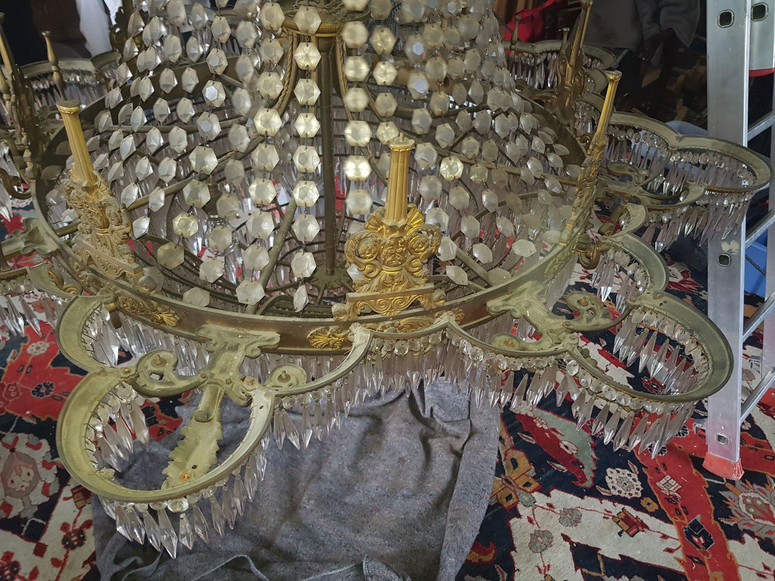 Restauration de lustre ancien