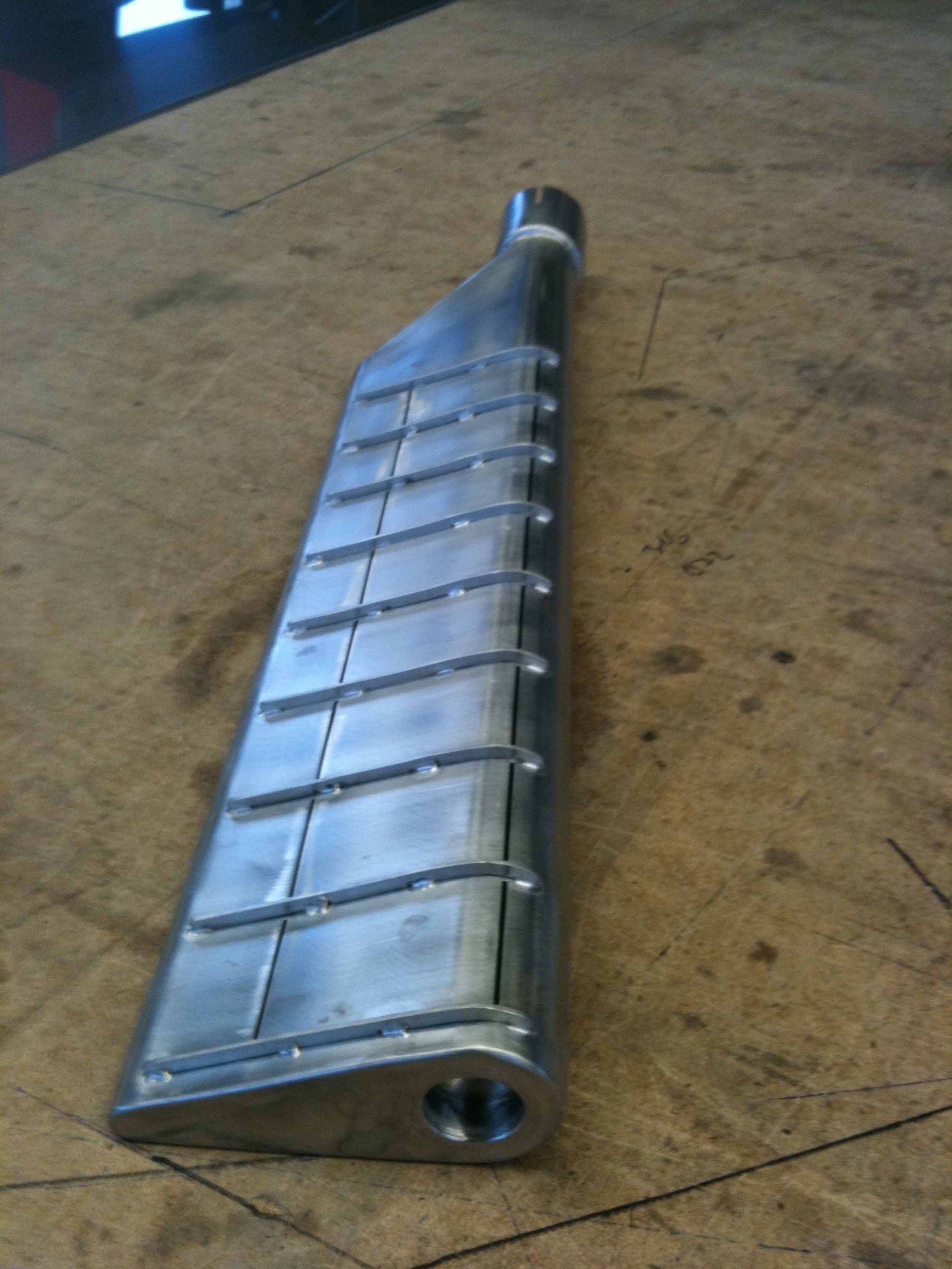 Spezialdüse in Chromstahl – Klopfenstein Spenglerei