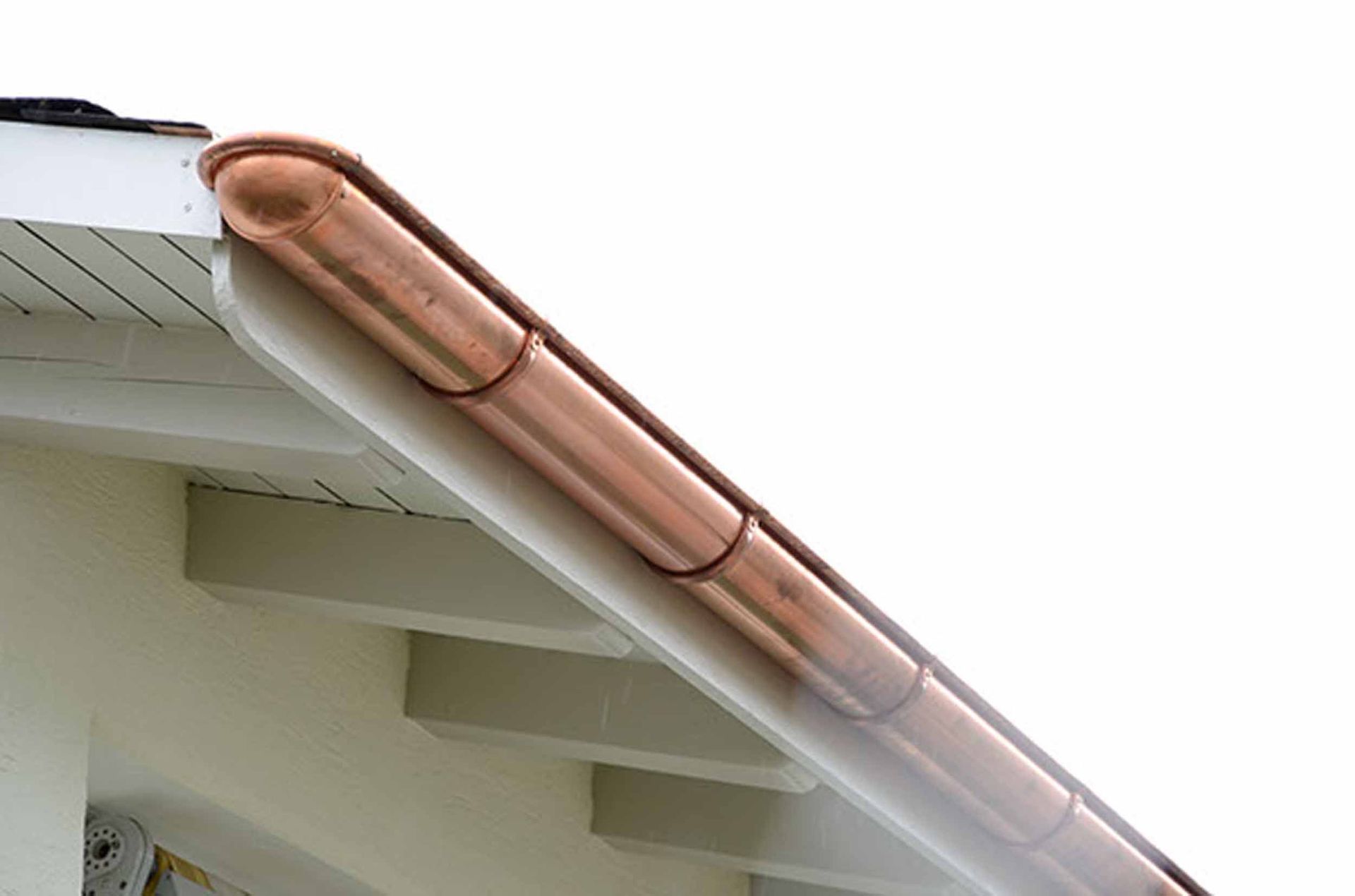 Dachrinne in Kupfer Klopfenstein Spenglerei
