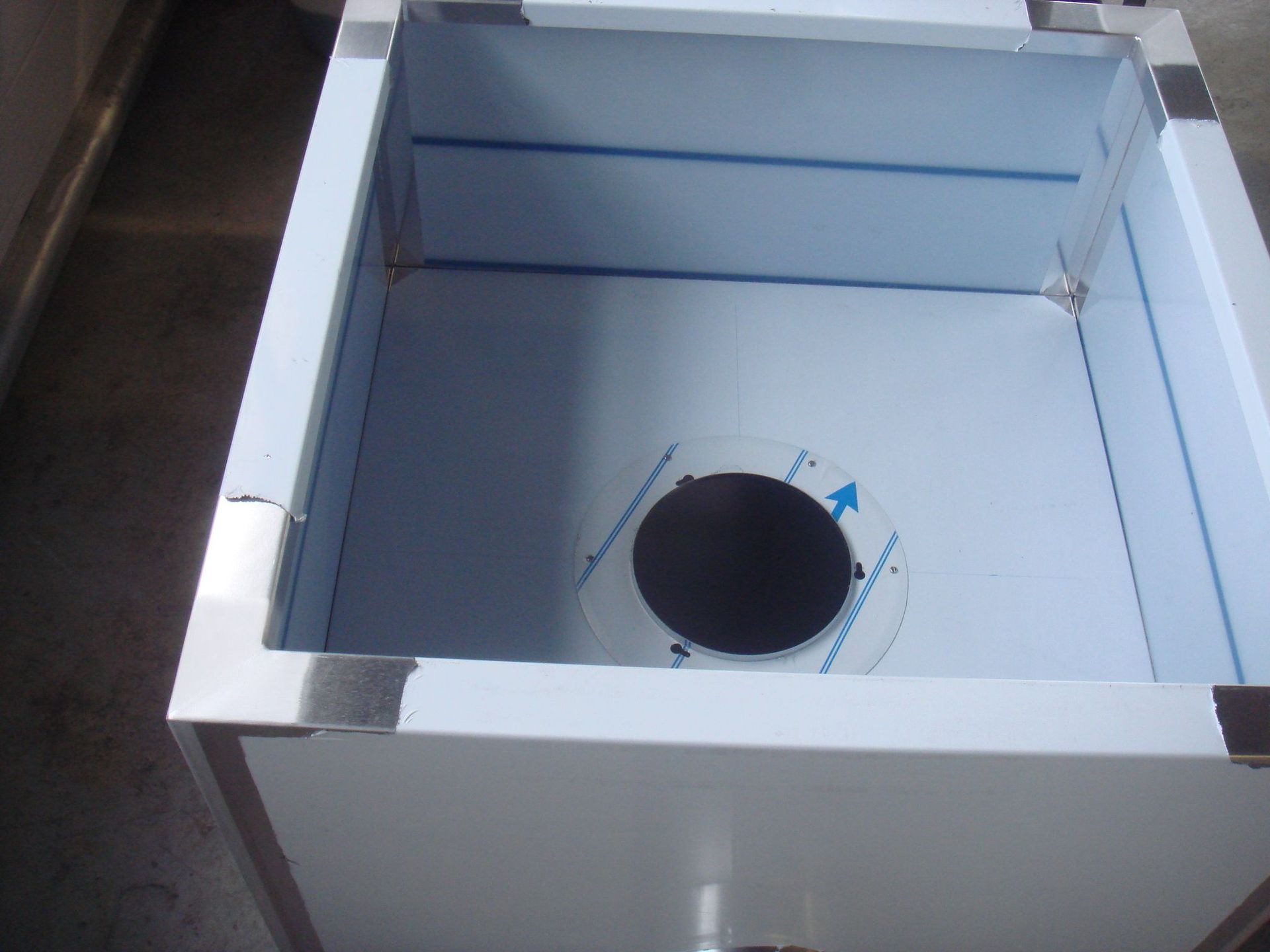 Ablufthaube in aluminium Klopfenstein Spenglerei