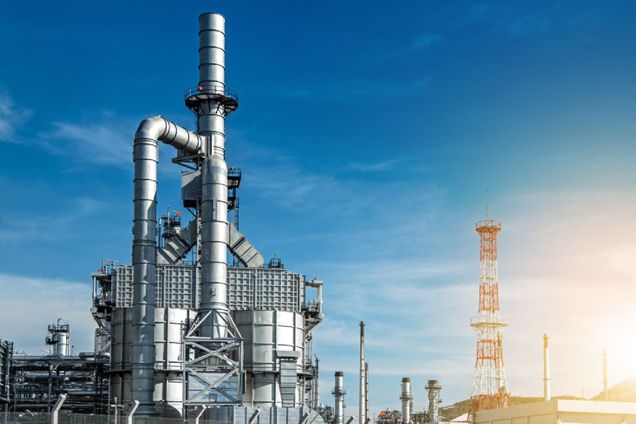 Industrieanlage für Brennstoffe