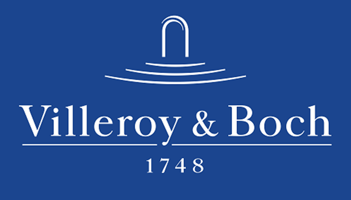 Ein blau-weißes Logo für Villeroy & Boch