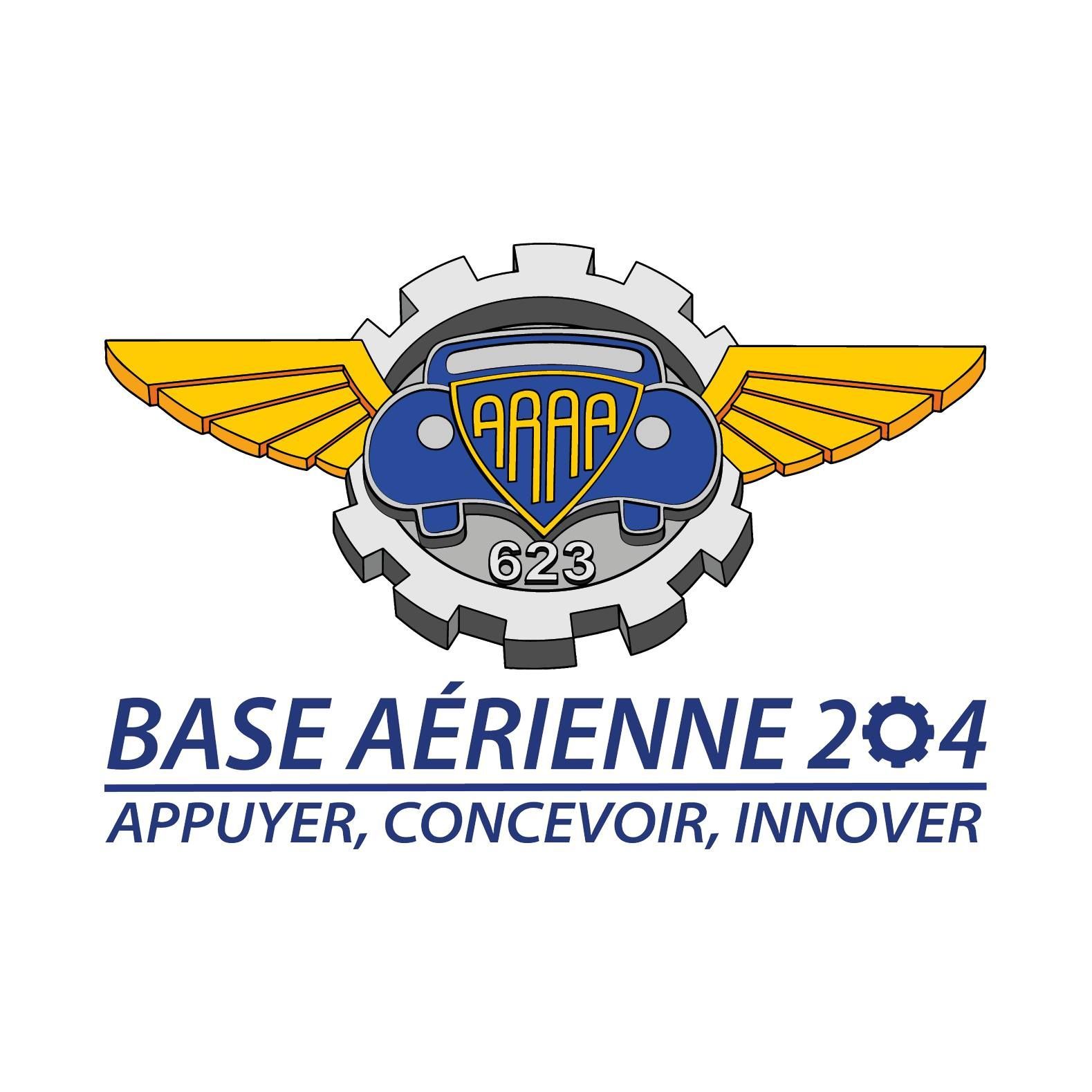 Logo base aérienne 204