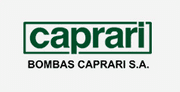 Un logotipo verde y blanco para caprari bombas caprari sa