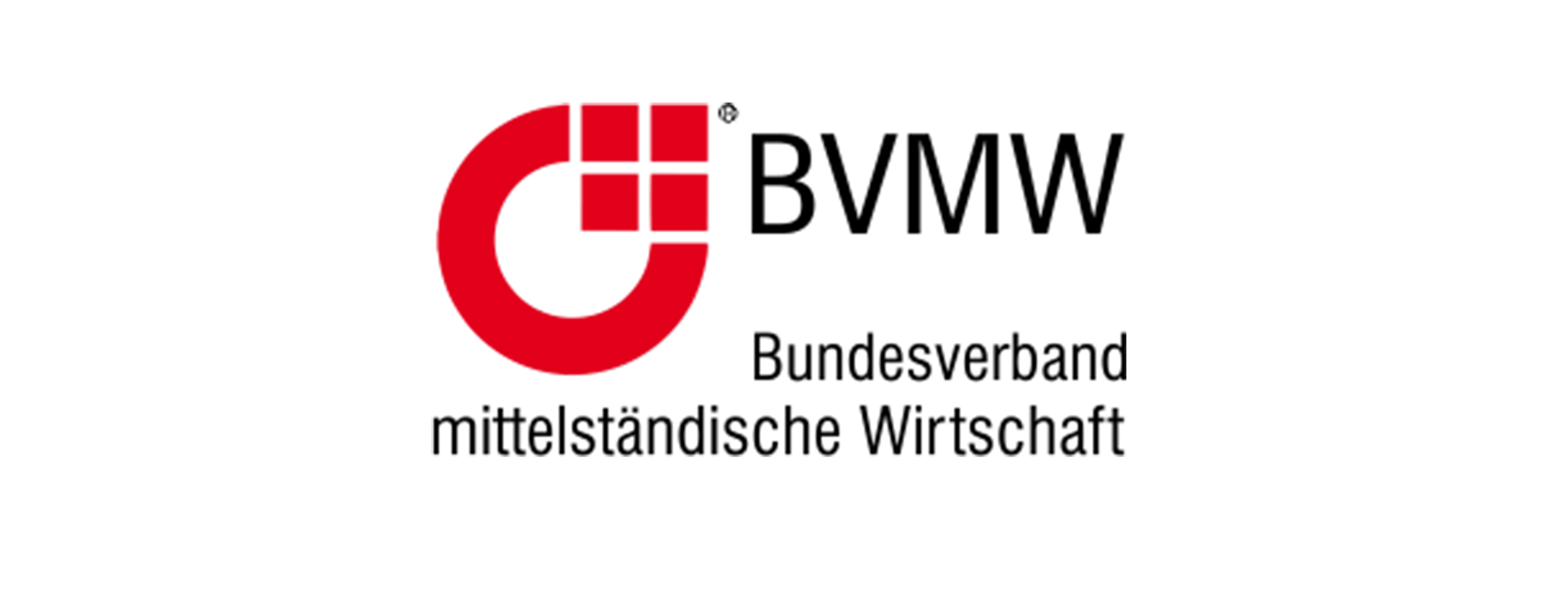 A logo for bvmw bundesverband mittelstandische wirtschaft