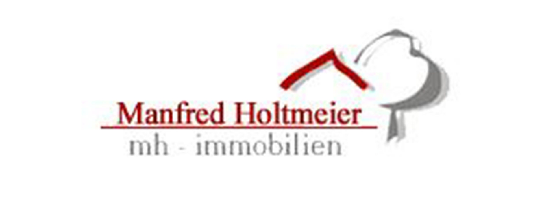 Ein logo für manfred holtmeier mh immobilier