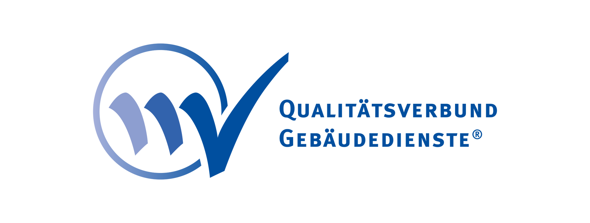A logo for a company called qualitätsverbund gebäudedienste