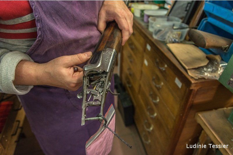 Réparation d'une arme