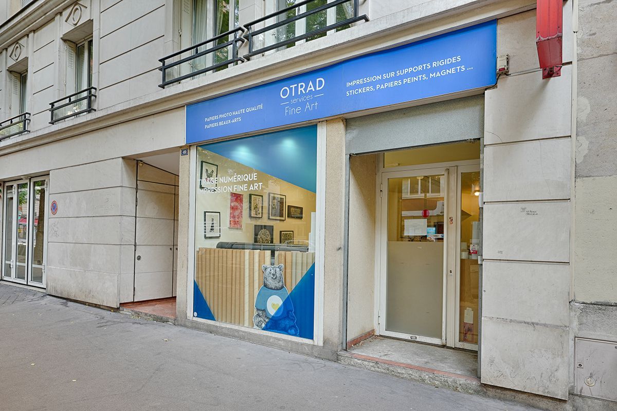 Extérieur des locaux de l'entreprise OTRAD