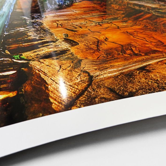 Une photo sur papier spéciale