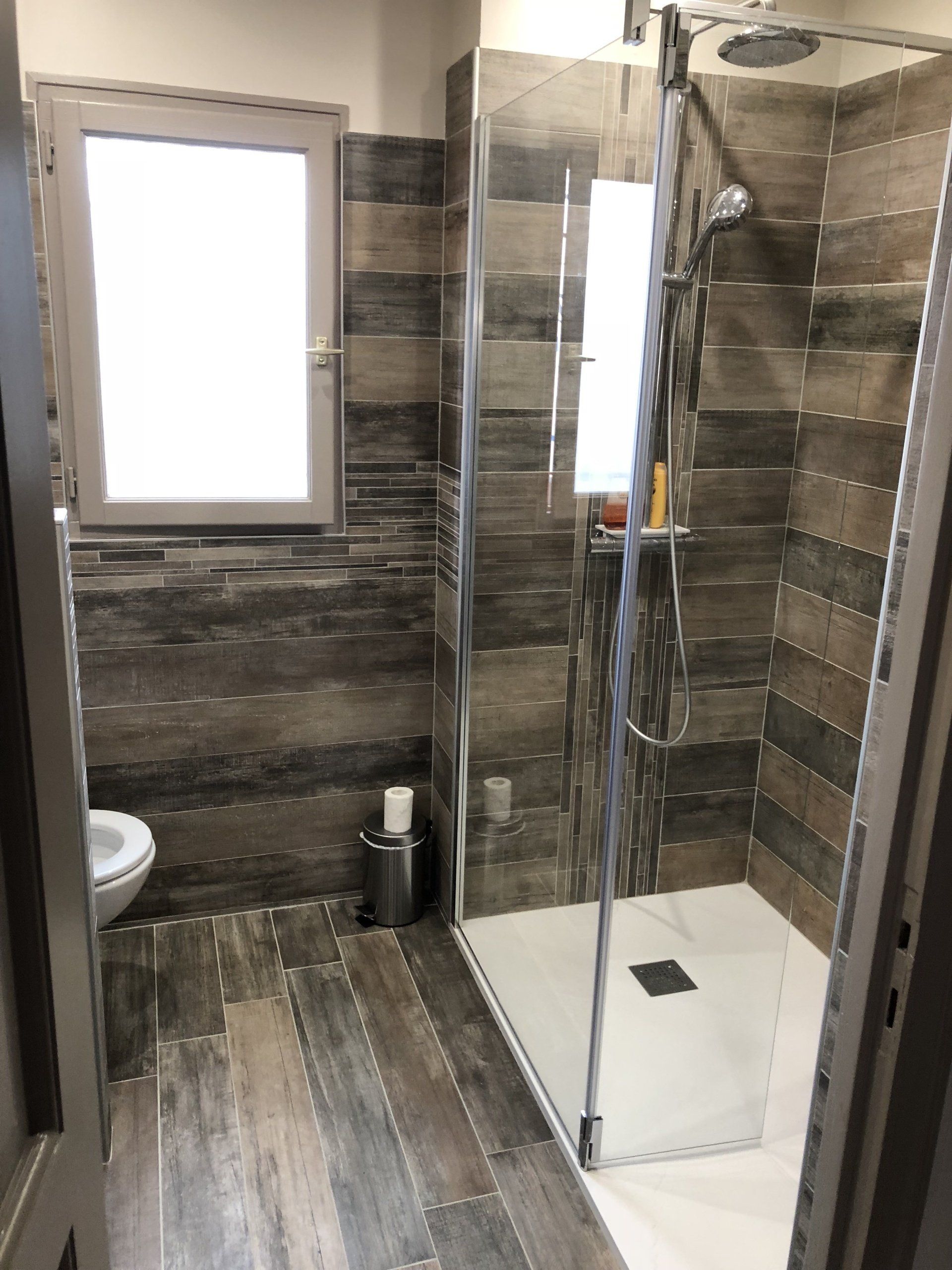 installation d'une douche  l'italienne