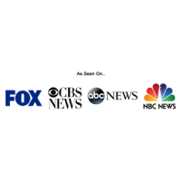 Ein Logo für Fox, CBS, ABC News und NBC News