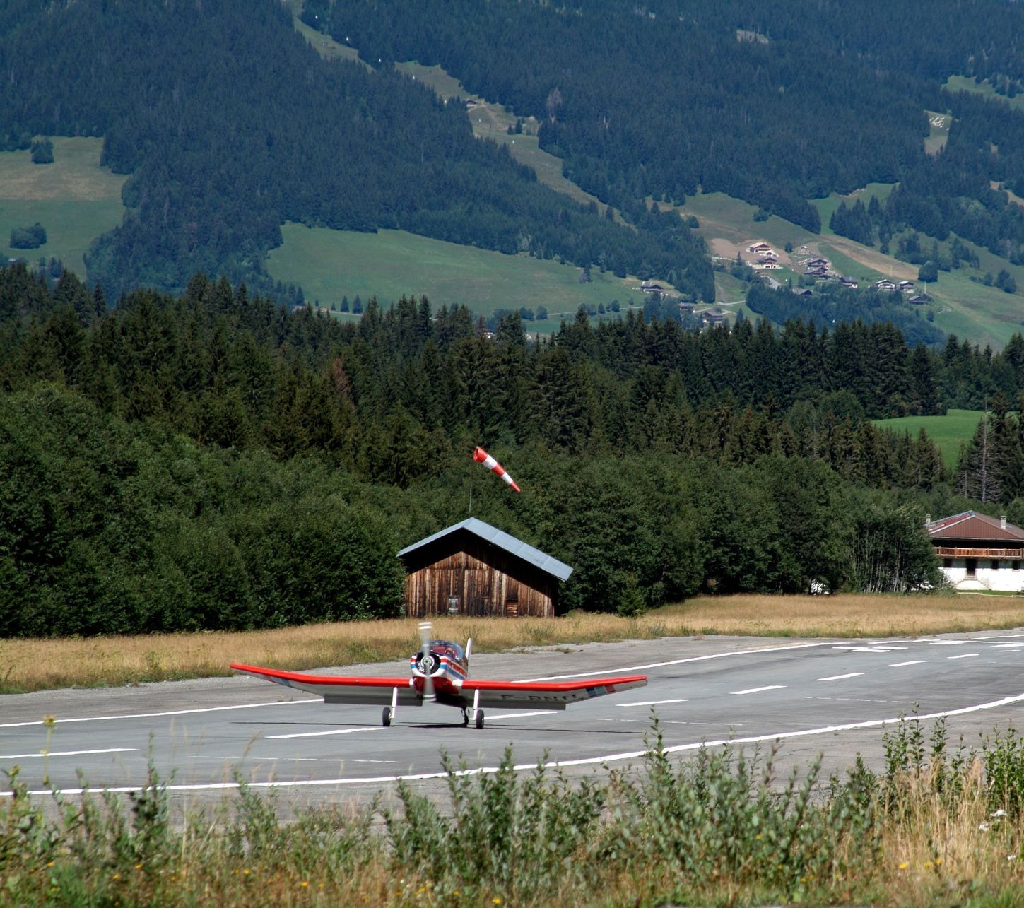 Altiport de Mégève.