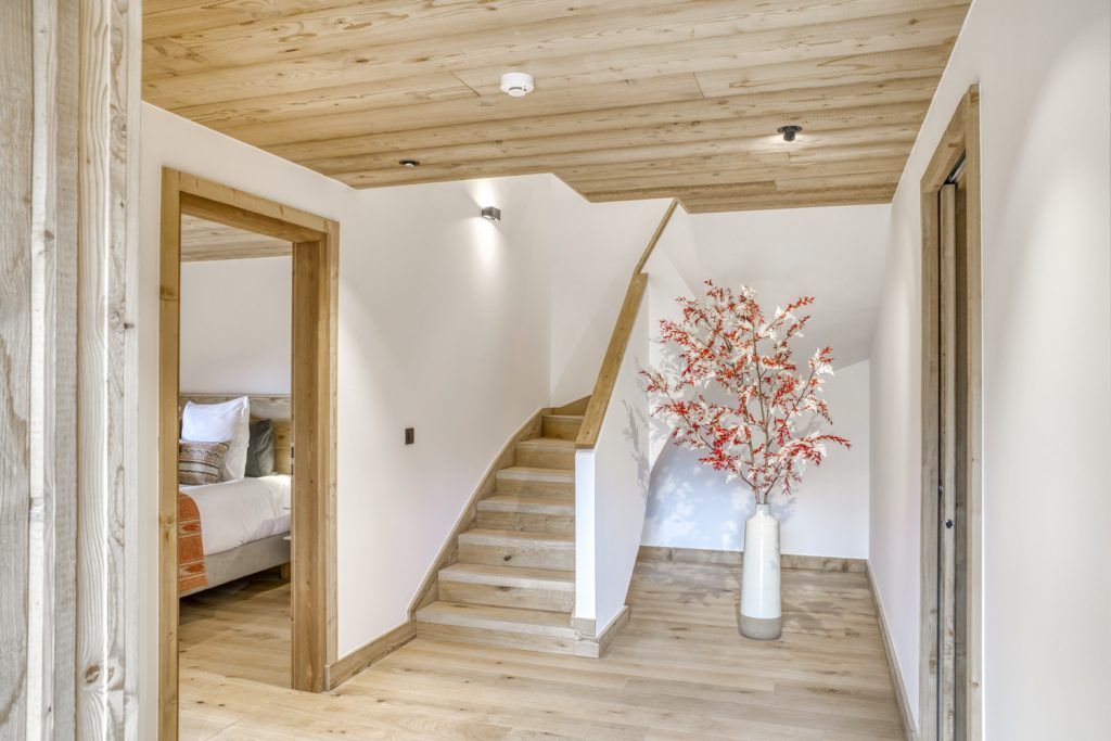 Hall d'entrée du Chalet de Denis.