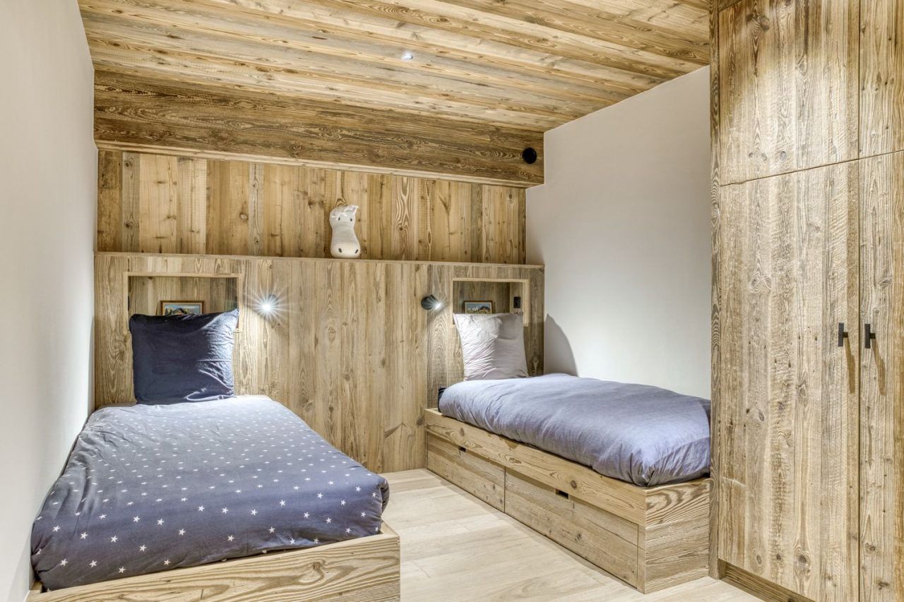 Chambre enfant du chalet Hoppy.