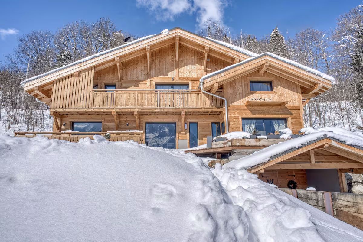 Prise de vue du chalet W