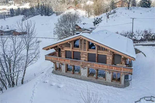 Appartements vue de l'extérieur.