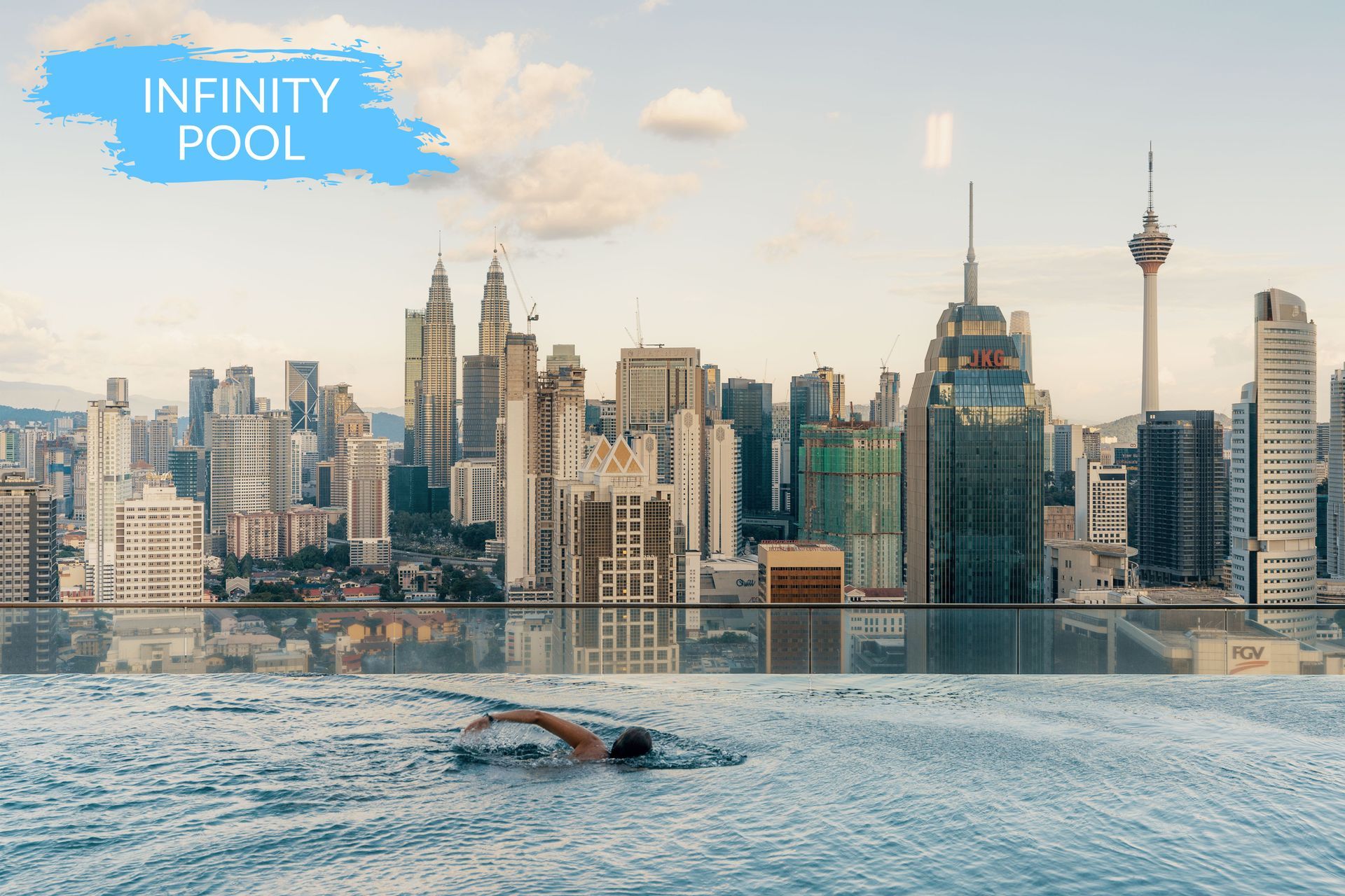 Swimming and Gym Facilities in Regalia Residence.