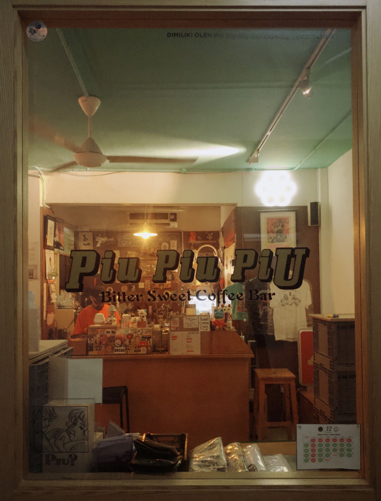 Piu Piu Piu cafe  at Zhongshan Building KL — Tokyo-inspired hidden coffee bar in Kuala Lumpur