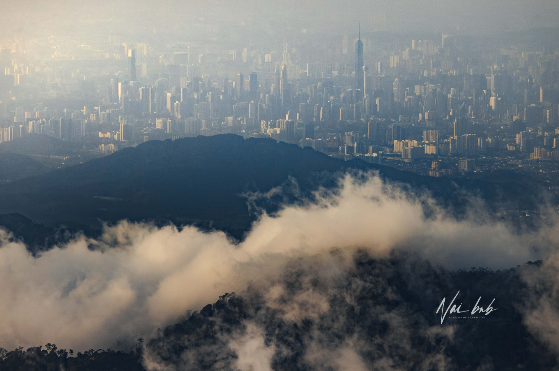 Sunset clouds at Genting Highlands