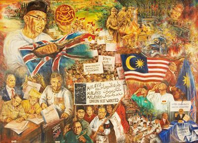 History of MALAYA / PERSEKUTUAN TANAH MELAYU 1945 -1949...