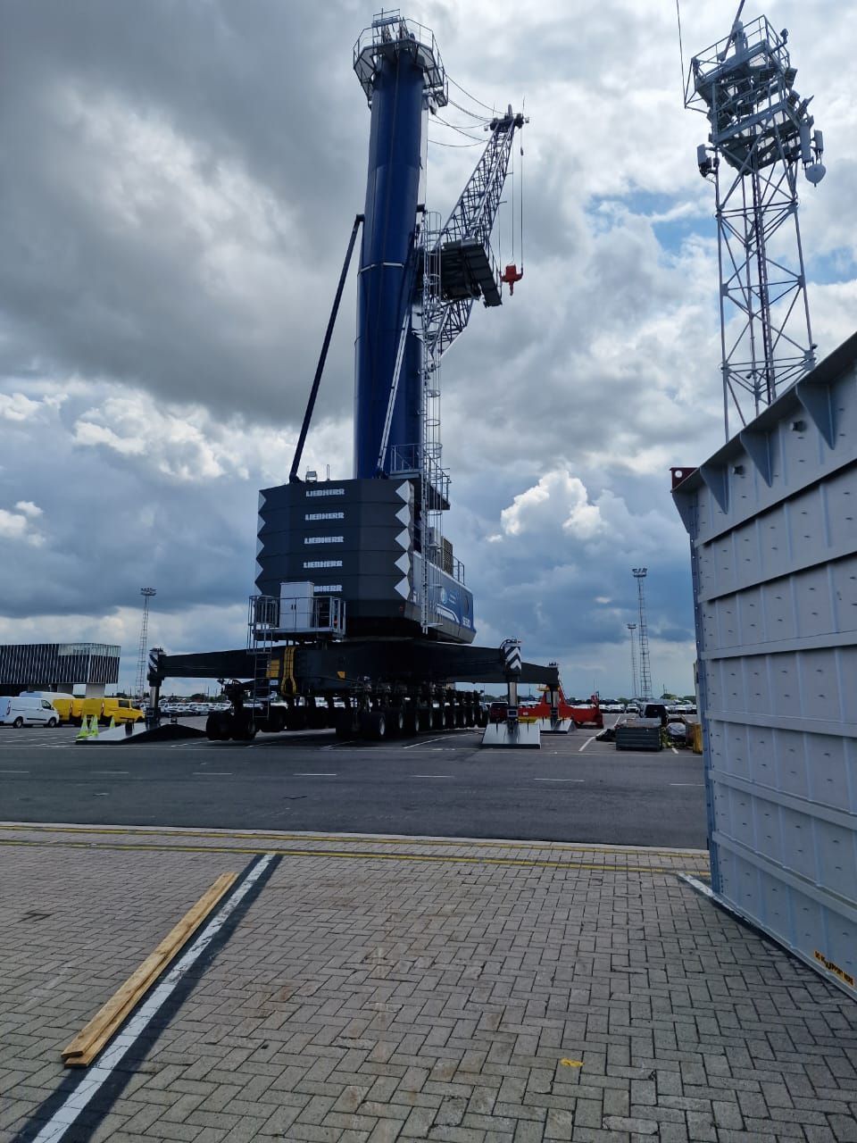 chargement de camion