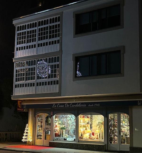 Fachada de la tienda de noche, 