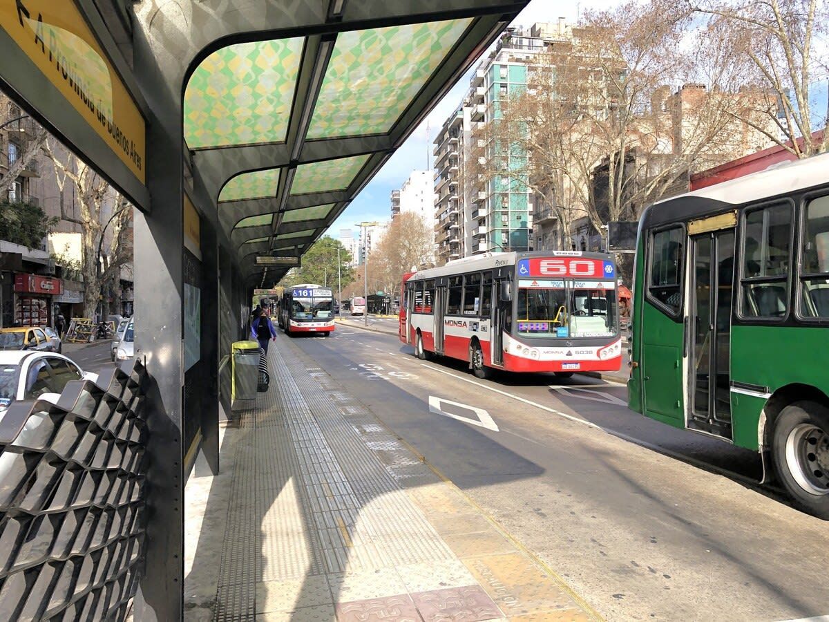 Avenida Santa Fe - Colectivos Autobus