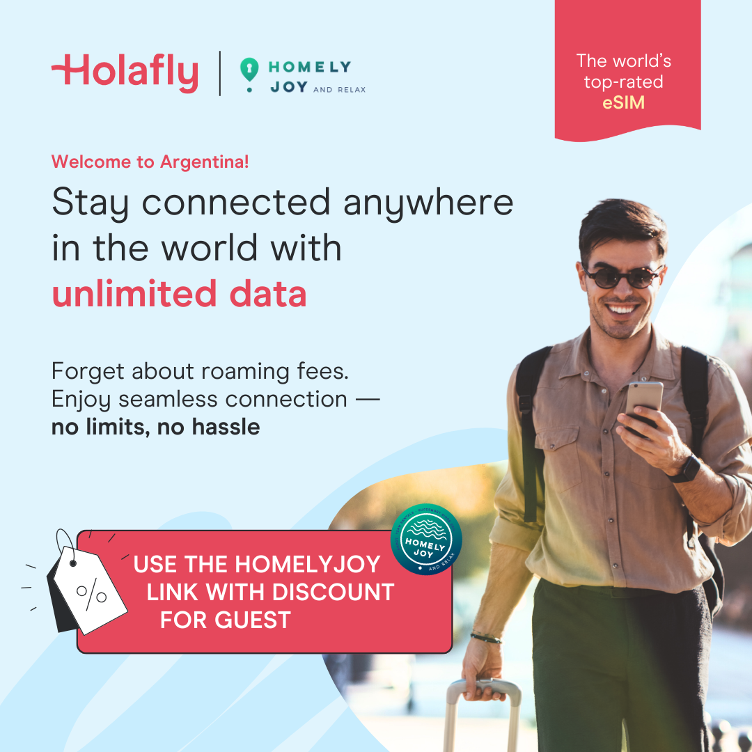 Holafly eSIM Internet a la mano para usar en argentina a través de eSIM con diferentes planes a medida.