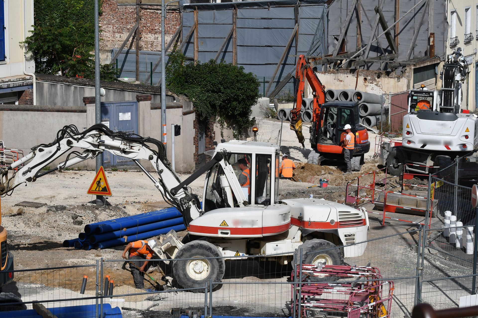 Chantier du bâtiment