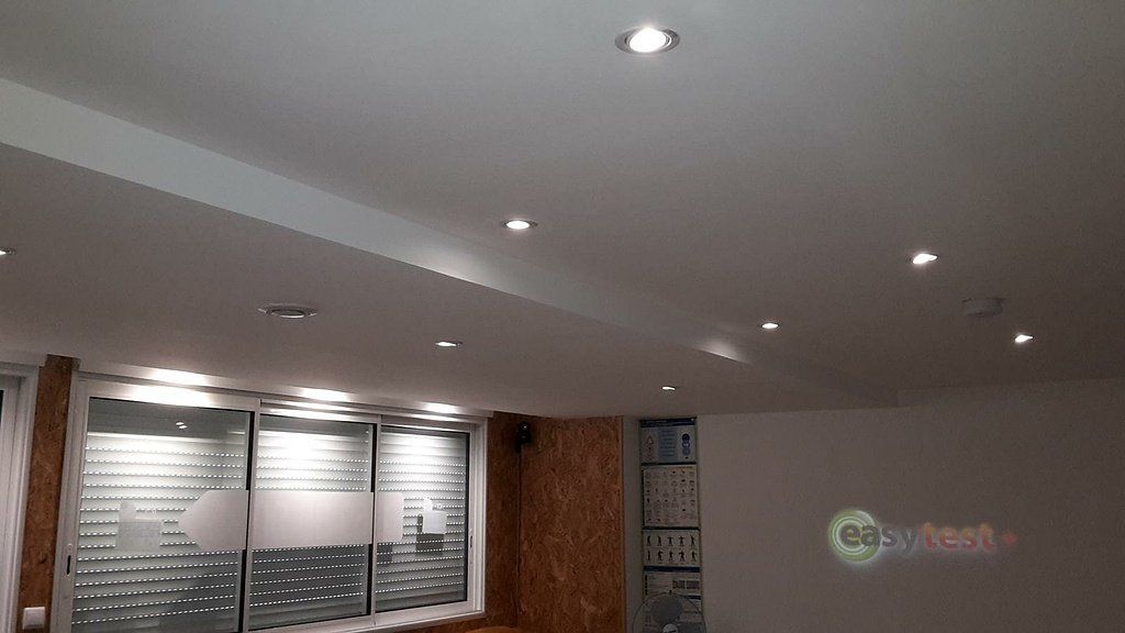 Un plafond illuminé