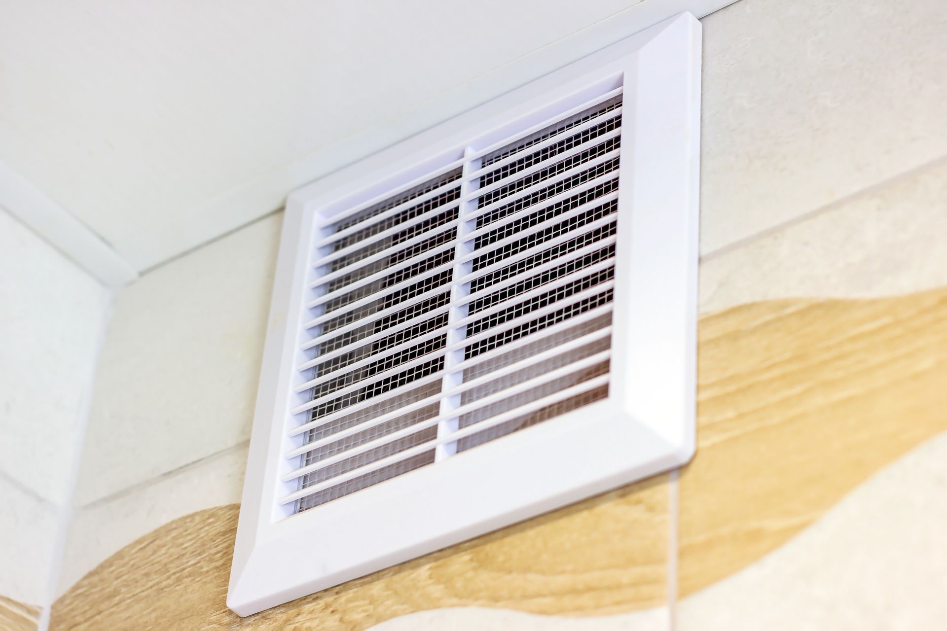 Bouche de ventilation carrée