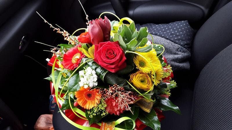 bouquet couleurs automnales