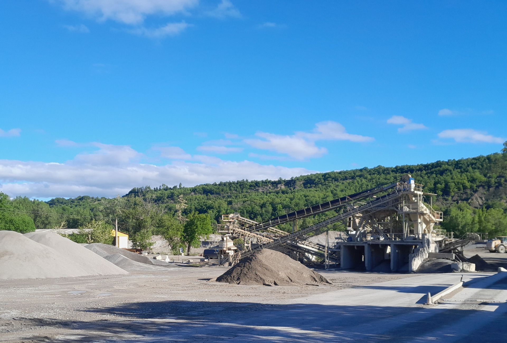 Tapis roulant d'une machine d'excavation