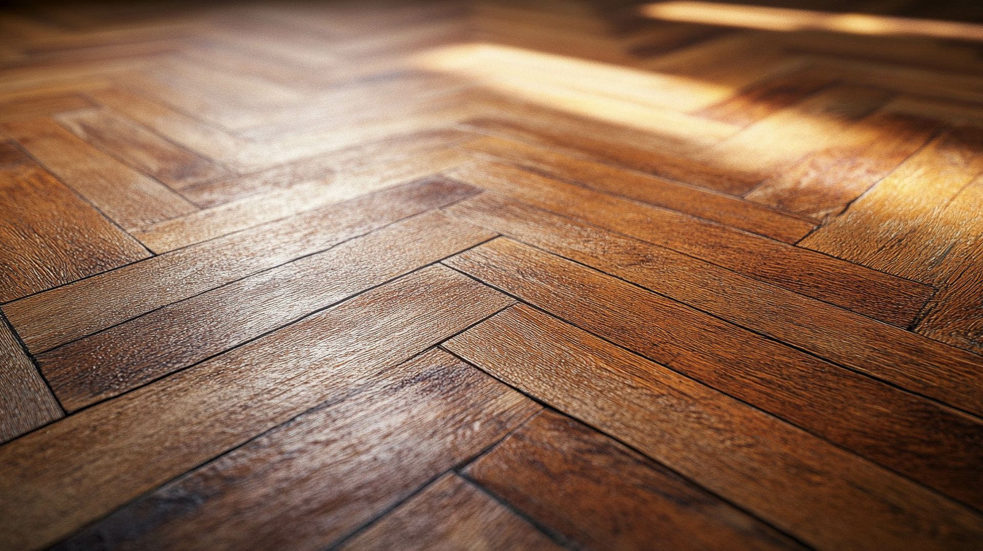 Un parquet avec une pose particulière